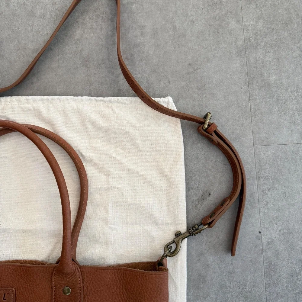 Will Leather Goods East-West leather tote - Picture 6 of 8